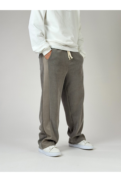 COCOPELLI Oversized Gray Men's Baggy Pants Coc2520