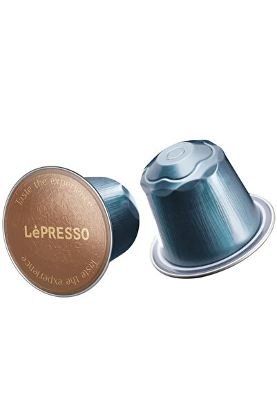 Lepresso ALUMINUM CAPSULES FOR NESPRESSO BLENDED 10PC - RISTRETTO