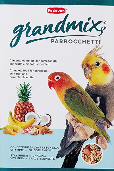 Padovan Grandmix Parrocchetti Bird Food, 400 Gm