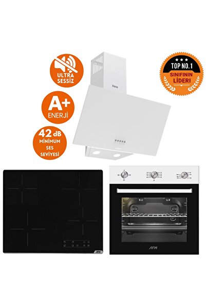 Ferre ve AFM tech Markalı / Statik Vitro Elekt. Sessiz Ankastre Set ( D087-SA + FM2201 + FM7301 )