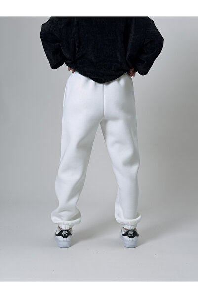 COCOPELLI Fleece-Lined Ecru Women's Jogger Tracksuit Coc2538