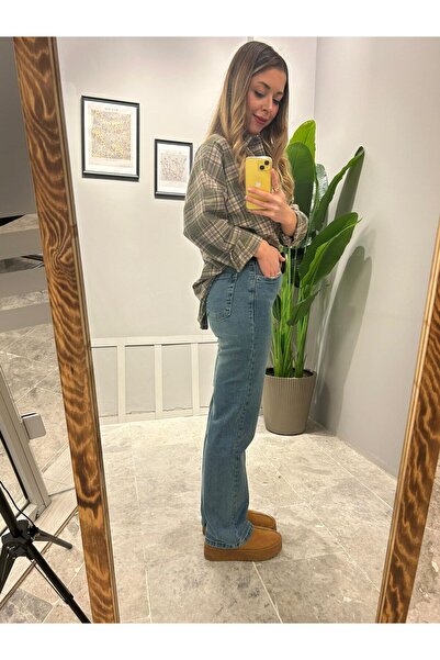 QBZ JEAN DREPT CU TALIE ÎNALTĂ