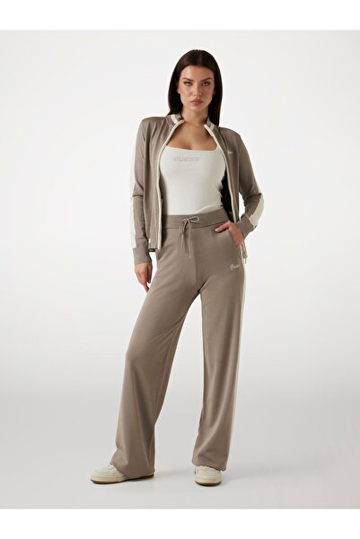 Guess Sweater Pants Kadın Aktif Relaxed Fit Triko Eşofman Altı