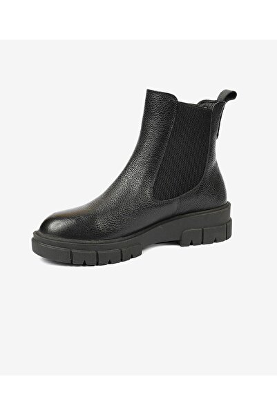 Greyder Kadın Siyah Hakiki Deri Chealse Bot 5K2WB72056