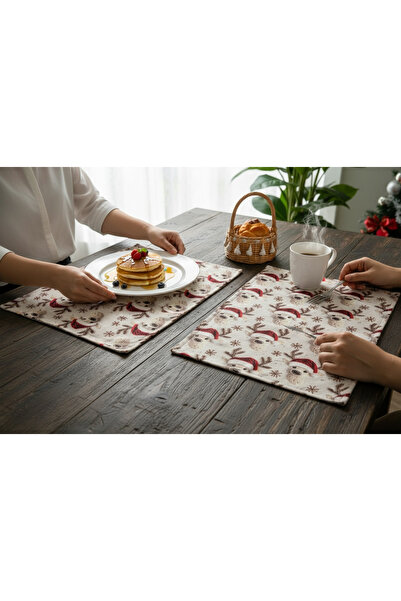 Soft and Baby 2'li Yeni Yıl Amerikan Servis, Yıl başı Amerikan sevis,noel baba,çam ağacı