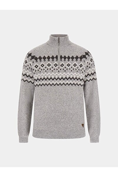 Guess ملابس تريكو رجالية بسحاب