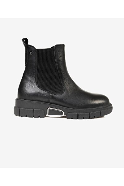 Greyder Kadın Siyah Hakiki Deri Chealse Bot 5K2WB72056