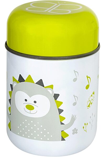 bblüv حافظة طعام حرارية مع ملعقة - ليموني