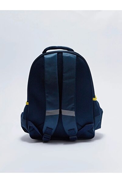 Batman Licensed Primary School Bag Set 3D Embossing + Lunch Box + Water Bottle + Lunch Container 4-Piece School Set