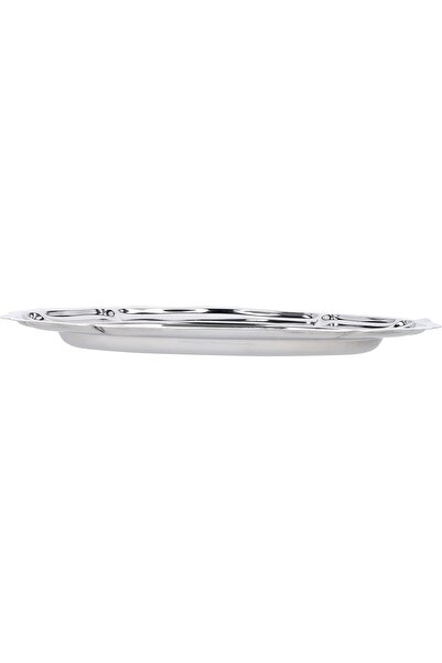 ROYALFORD RF11637 Salad Tray, 45 cm, Stainless Steel, Silver