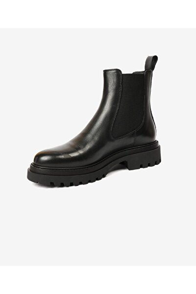 Greyder Kadın Siyah Hakiki Deri Chealse Bot 5K2UB59138