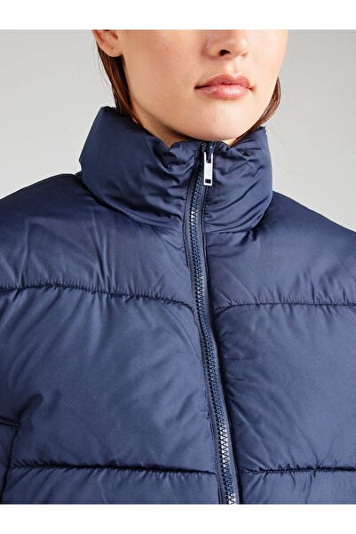 Noisy May NMCami Women’s Cropped Puffer Jacket – Beige Winter Short Coat