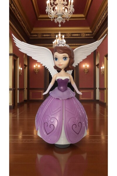 FAMEMUS ACCESSORY Fonksiyonlu Pilli Danscı Prenses