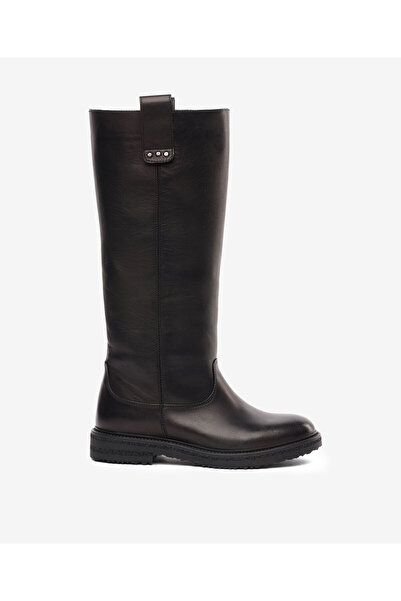 Greyder Kadın Siyah Hakiki Deri Çizme 5K2UC35362