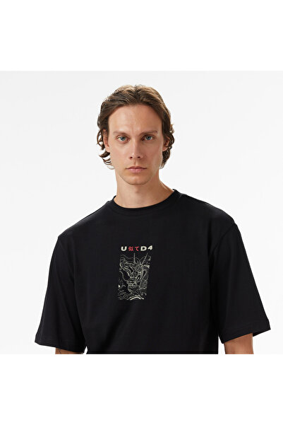 United 4 United4 Men's Black T-Shirt