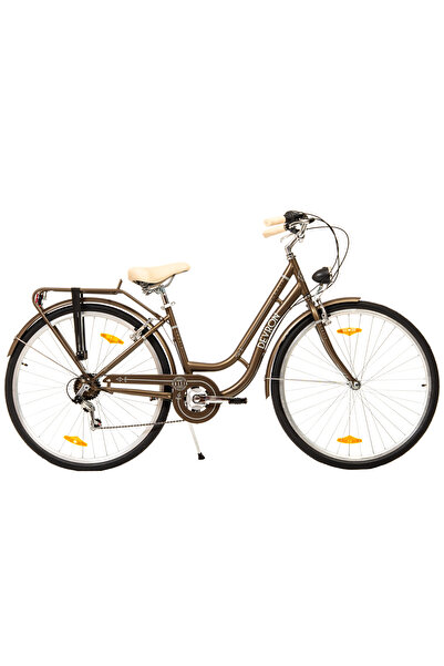 Devron Bicicleta Oras Grazia 6s Retro Urban Bike - 28 Inch, M, Brown