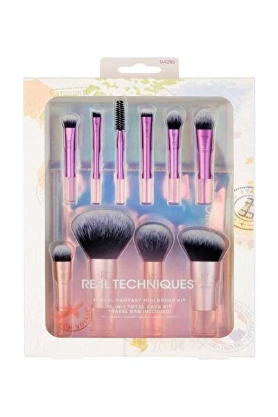 Real Techniques Travel Fanstasy Mini Makeup Brushes, Mini Sized Brushes, Perf...