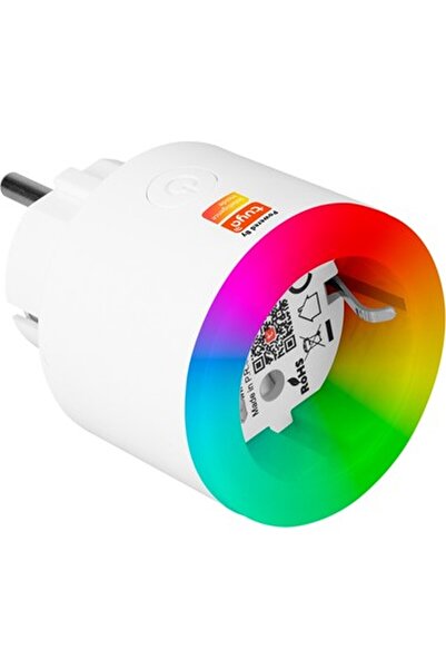 S-LINK Smart Wi-fi Rgb Işıklı Kablosuz Akıllı Priz 16a 2,4g Sl-03