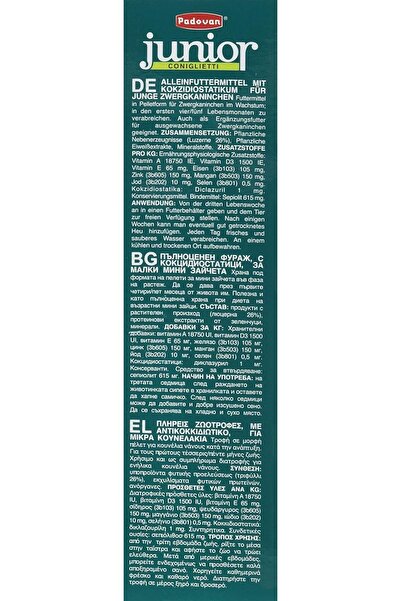 Padovan Junior Coniglieti Rabbit Food 850Gm