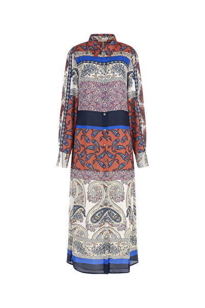 Guess Elbise Kadın Çok Renkli Elbise W4BK90WFQM2-P55Z