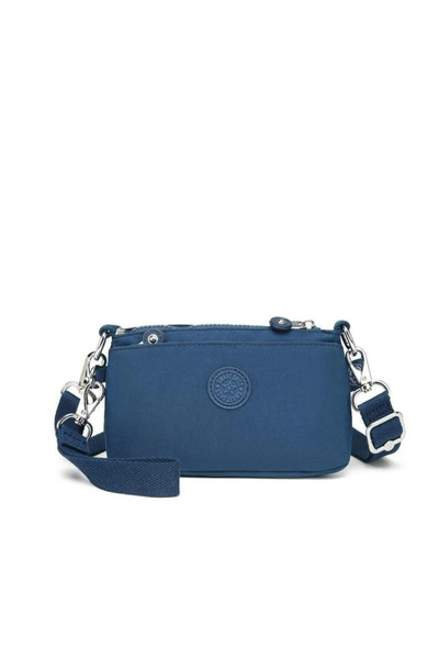 SMART BAGS حقيبة ماسنجر نسائية من القماش المجعد صغيرة الحجم -2022-3268