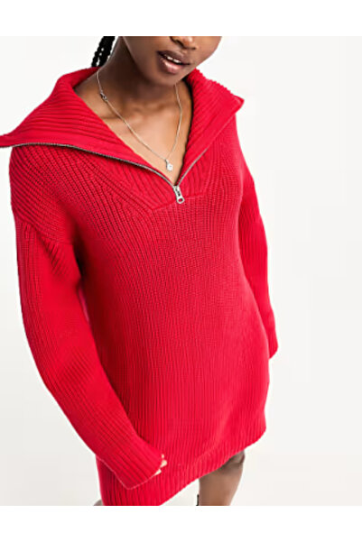 Weekday WEEKDAY mini dress, red