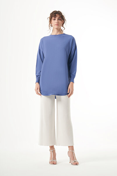 Nuss Mercerized Oval Cut Tunic 1200 Indigo