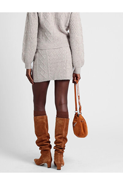 TopShop Topshop mini skirt, beige