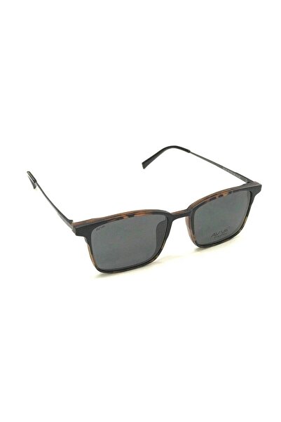 Avva 2122 C2 Polarized & Antifar Clip-On Unisex Sunglasses