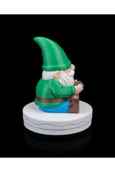 OddieArtStore Christmas Gamer Dwarf Ornament
