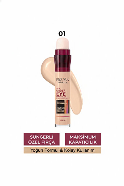 Balm & More Frapan New Under Eye Concealer - Süngerli Fondöten
