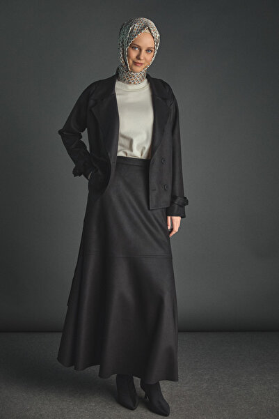 Setrms Kuşaklı Kruvaze Ceketli İkili Takım