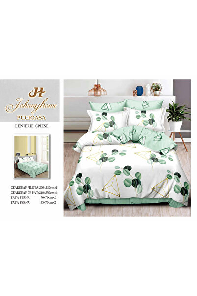 FIONNA.RO Finet Superior Bed Linen - Triangle and Leaves