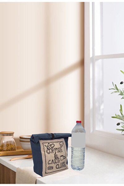 Smonday Nakış Detaylı Tasarım Yemek Taşıma Çantası /Lunch Bag