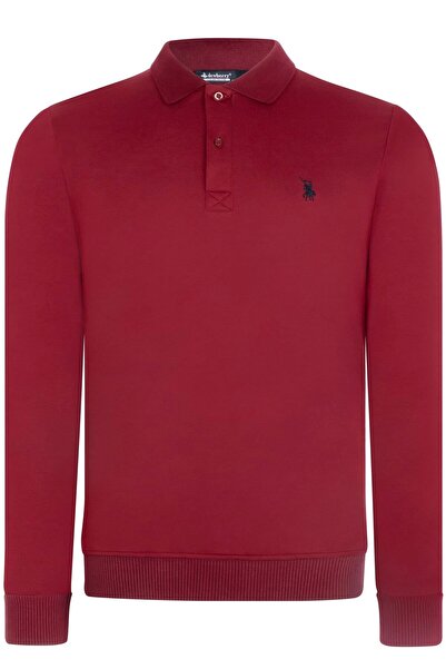 Dewberry V9007 ERKEK SWEATSHIRT-BORDO