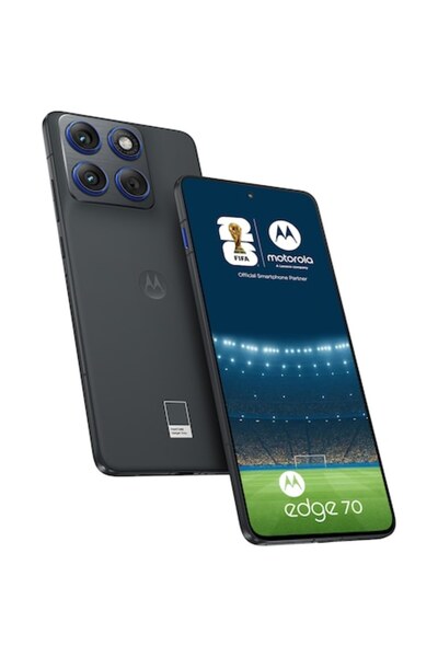 Motorola edge 70 mobile phone, 12GB RAM, 512 GB, PANTONE Gadget Grey