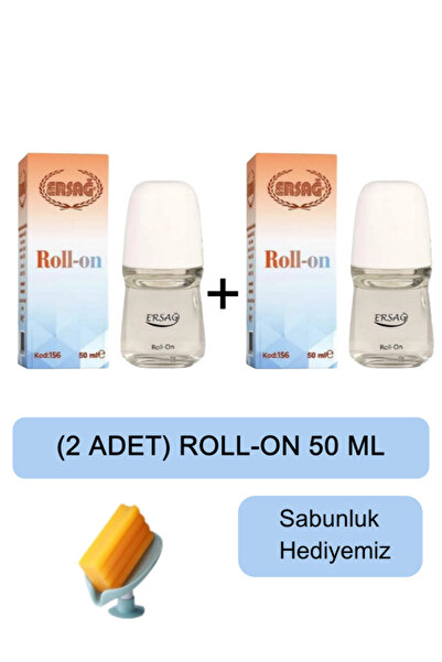 Ersağ ROLL ON 50 ML (2ADET) - Sabunluk Hediyemiz 156- 12