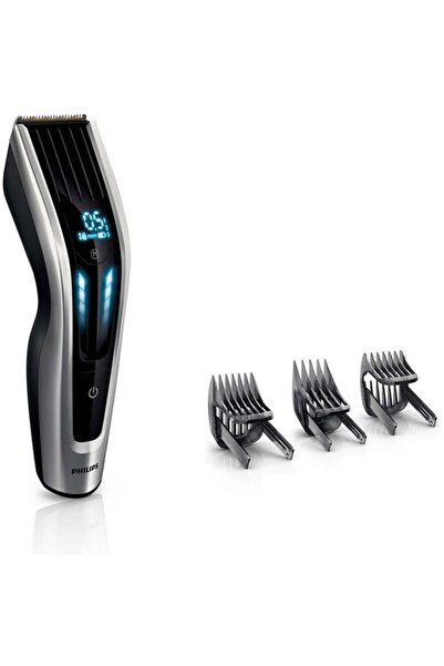 Philips HC9450/15, Li-ion battery, 0.5-42 mm, 400 steps, Titanium blades, Black/Silver