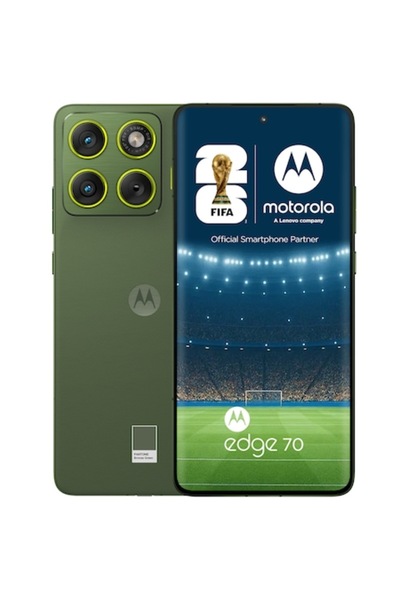 Motorola edge 70 mobile phone, 12GB RAM, 512GB, PANTONE Bronze Green