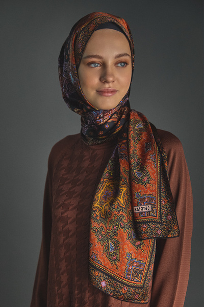 Setrms Kazayağı Desenli Triko Tunik