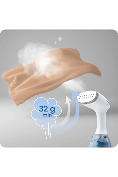 Berdsen Vertical steam iron, powerful steam jet of 32 g/min, 280 ml container, attachment ...