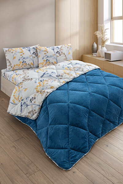 Formeya Nordelle King Size Luxury Wellsoft Quilt Double-Sided - Quilt Set with 2 Pillowcases 215X235 cm