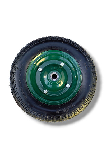 COBI SMART® Roata pentru roaba 3.50-7, 4PR, TT, cu rulment mixt, anvelopa rezistenta pentru uz general