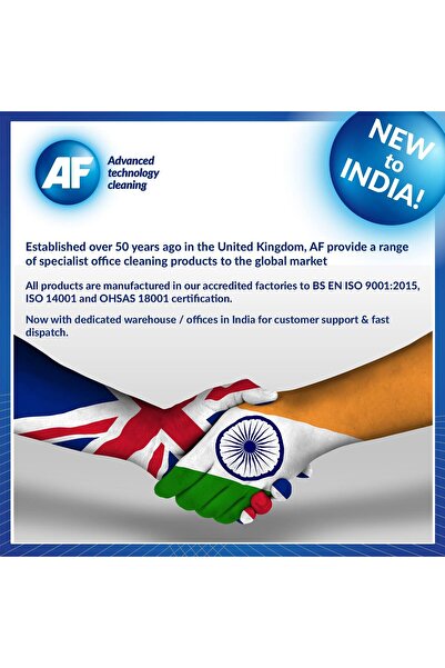 AF Screen Cleaner Spray 250ml - Screen Cleaning Solution for Phones, TVs, Laptops, Monitors