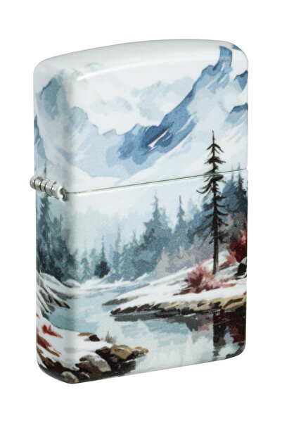 Zippo Lighter 46702 Frozen Valley Outdoor Scene