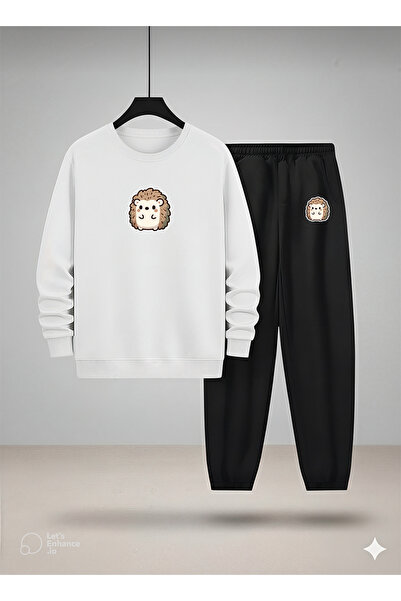 LORVEX Детски велосипеден суитчър и комплект спортен екип SWEET HEDGEHOG с пр...