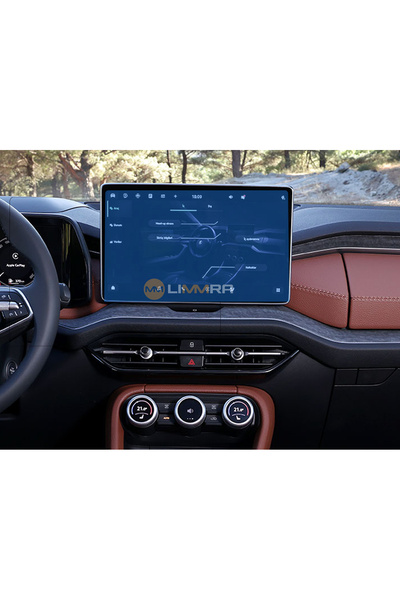 Limmra واقي شاشة نانو للوسائط المتعددة مقاس 13 بوصة لسيارة سكودا كودياك