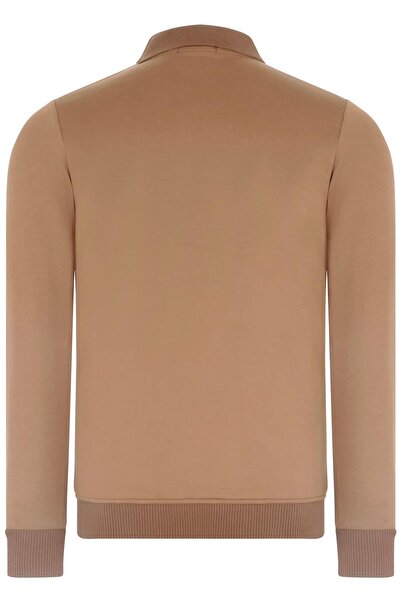 Dewberry V9007 Men's Sweatshirt-Camel