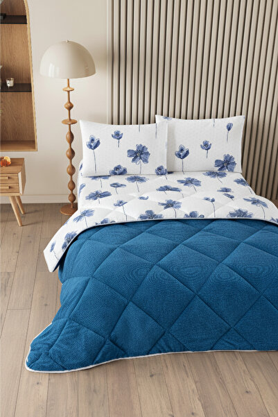 Formeya Nordelle King Size Luxury Wellsoft Quilt Double-Sided - Quilt Set with 2 Pillowcases 215X235 cm