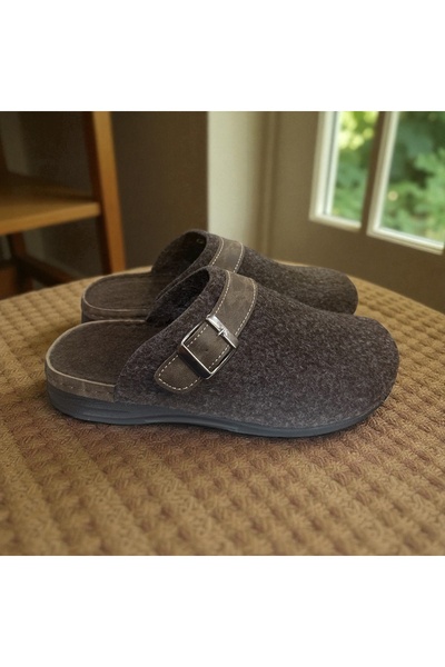 Cozi company Men's Full Orthopedic Comfortable and Lightweight Felt House Slippers